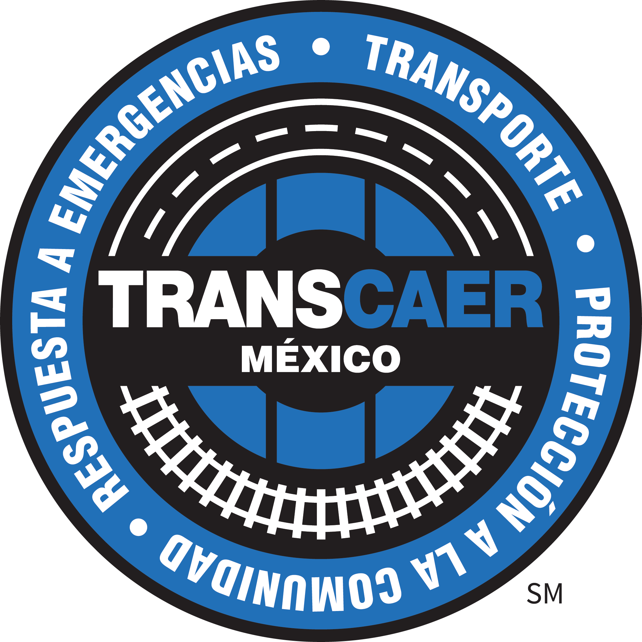 TRANSCAER Mexico circle logo